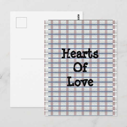 ハート ポストカード (正面/裏面)