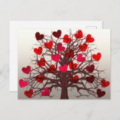 ハート ポストカード (正面/裏面)