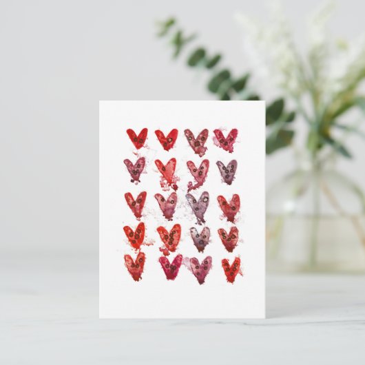 ハート ポストカード (スタンド正面)