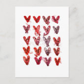 ハート ポストカード (正面)