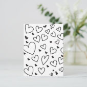 ハート ポストカード (スタンド正面)