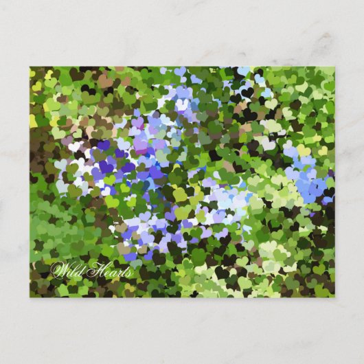 ハート ポストカード (正面)