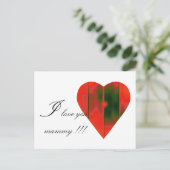 ハート ポストカード (スタンド正面)