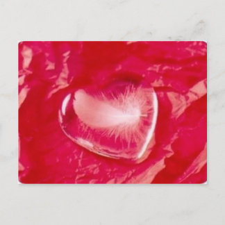 ハート ポストカード