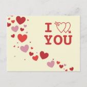 ハート ポストカード (正面)