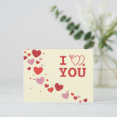 ハート ポストカード (スタンド正面)