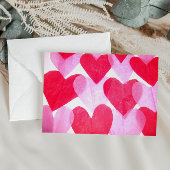 ハート ポストカード