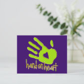 ハート ポストカード (スタンド正面)