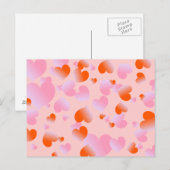 ハート ポストカード (正面/裏面)