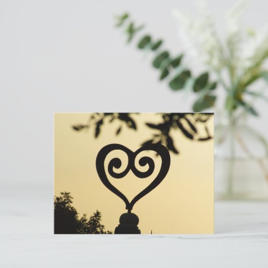 ハート ポストカード (スタンド正面)