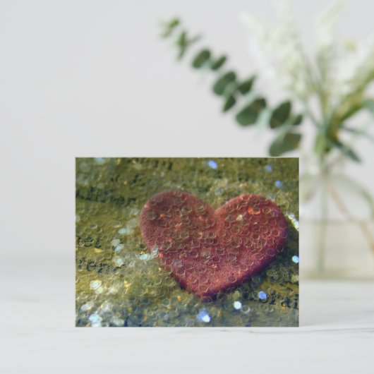 ハート ポストカード (スタンド正面)