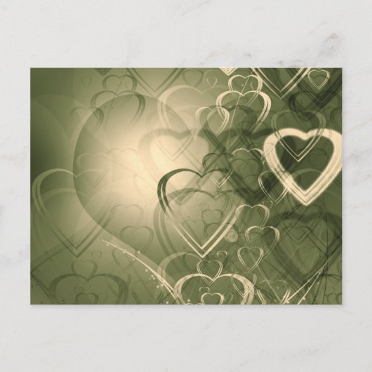 ハート ポストカード (正面)