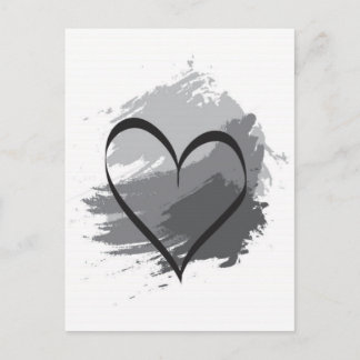 ハート ポストカード