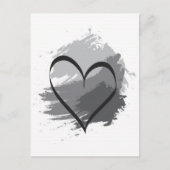ハート ポストカード (正面)