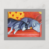 ハート ポストカード (正面)