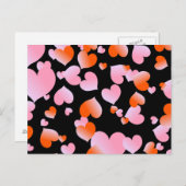 ハート ポストカード (正面/裏面)