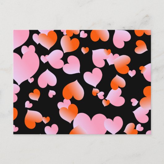 ハート ポストカード (正面)