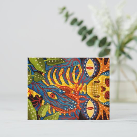 ハート ポストカード (スタンド正面)