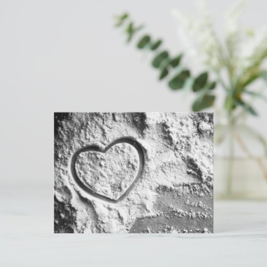 ハート ポストカード (スタンド正面)