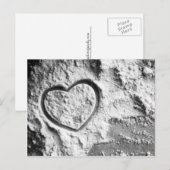 ハート ポストカード (正面/裏面)