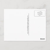 ハート ポストカード (裏面)