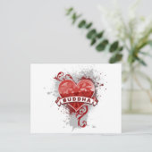 ハート ポストカード (スタンド正面)