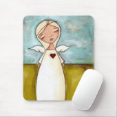 ハート-マウスパッドの純粋 マウスパッド (マウス)