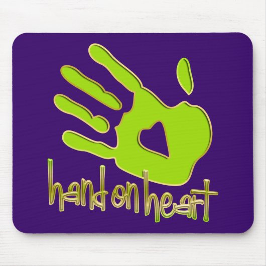 ハート マウスパッド (正面)