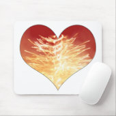 ハート マウスパッド (マウス)