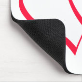 ハート マウスパッド (コーナー)