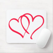 ハート マウスパッド (マウス)