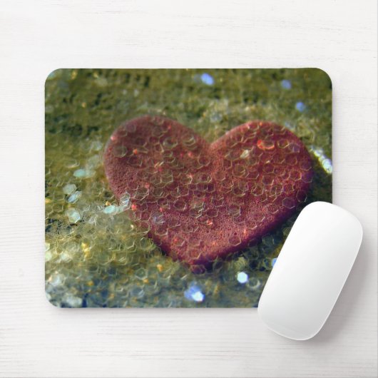 ハート マウスパッド (マウス)