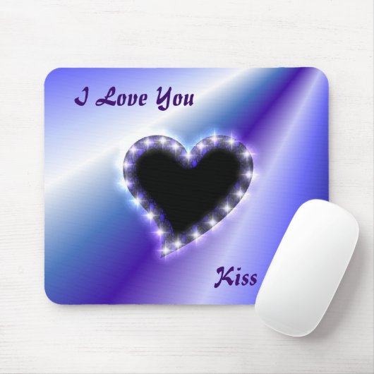 ハート マウスパッド (マウス)