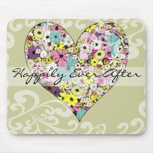 ハート マウスパッド (正面)