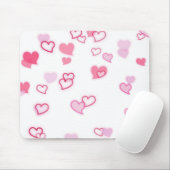 ハート マウスパッド (マウス)