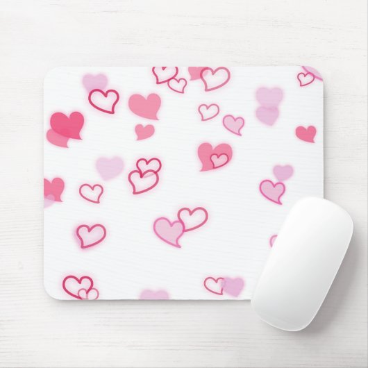 ハート マウスパッド (マウス)