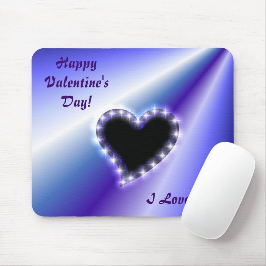 ハート マウスパッド (マウス)
