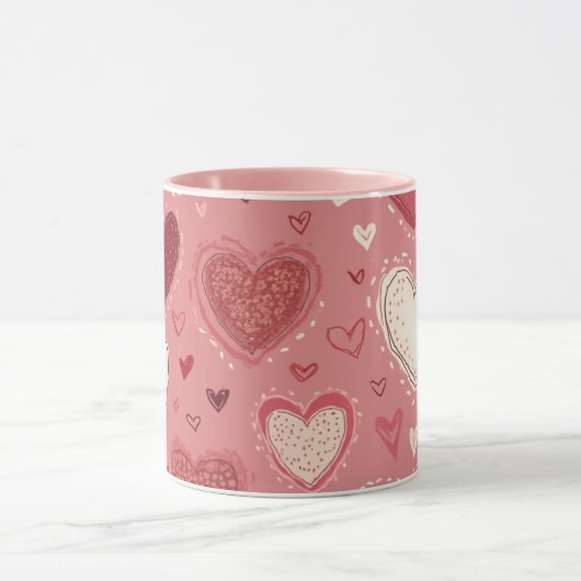 ハート マグカップ (中央)