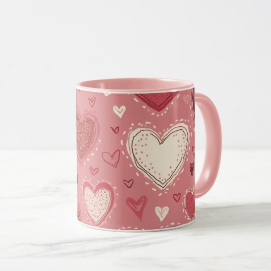 ハート マグカップ (正面右)
