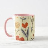 ハート マグカップ (左)