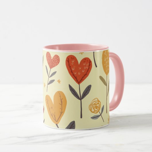 ハート マグカップ (正面右)