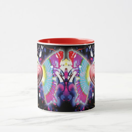 ハート マグカップ (中央)