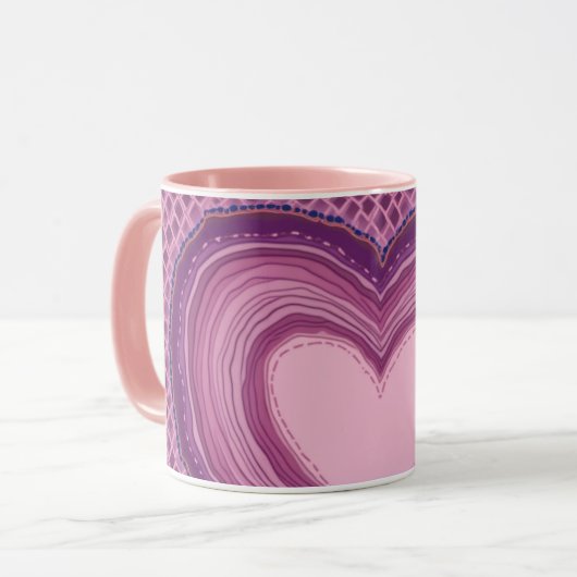 ハート マグカップ (正面左)