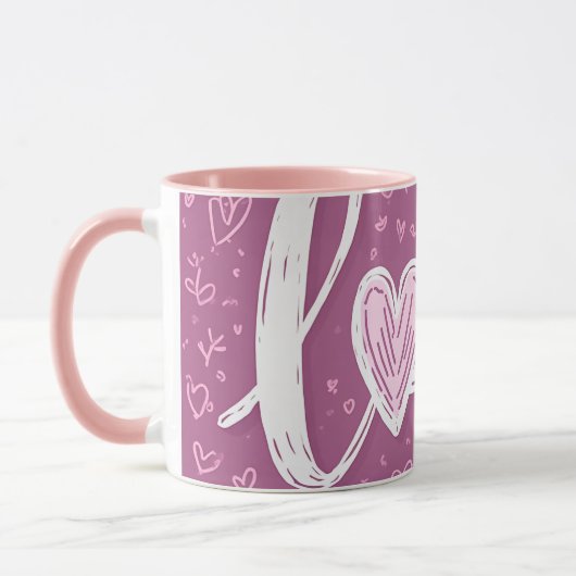 ハート マグカップ (左)