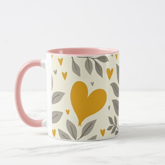 ハート マグカップ (左)