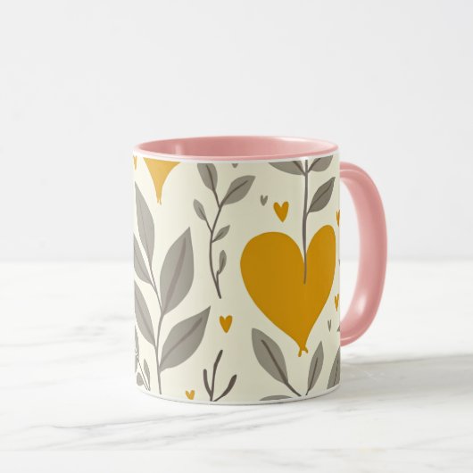 ハート マグカップ (正面右)