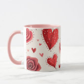 ハート マグカップ (左)
