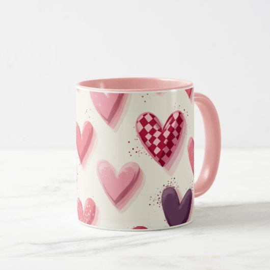 ハート マグカップ (正面右)
