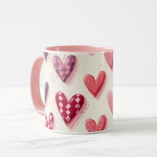 ハート マグカップ (正面左)