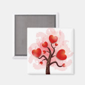 ハート マグネット (正面/裏面)